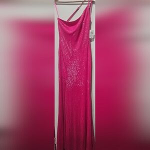 Windsor Fuchsia Sequin Dress